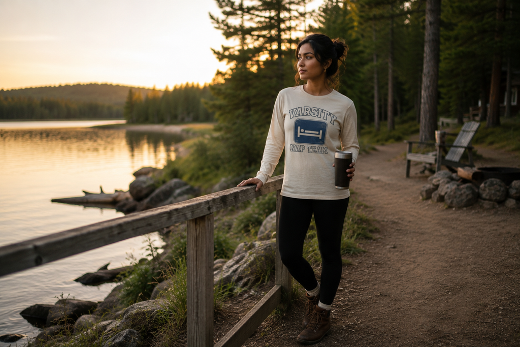 Varsity Nap Team - Long Sleeve Tee