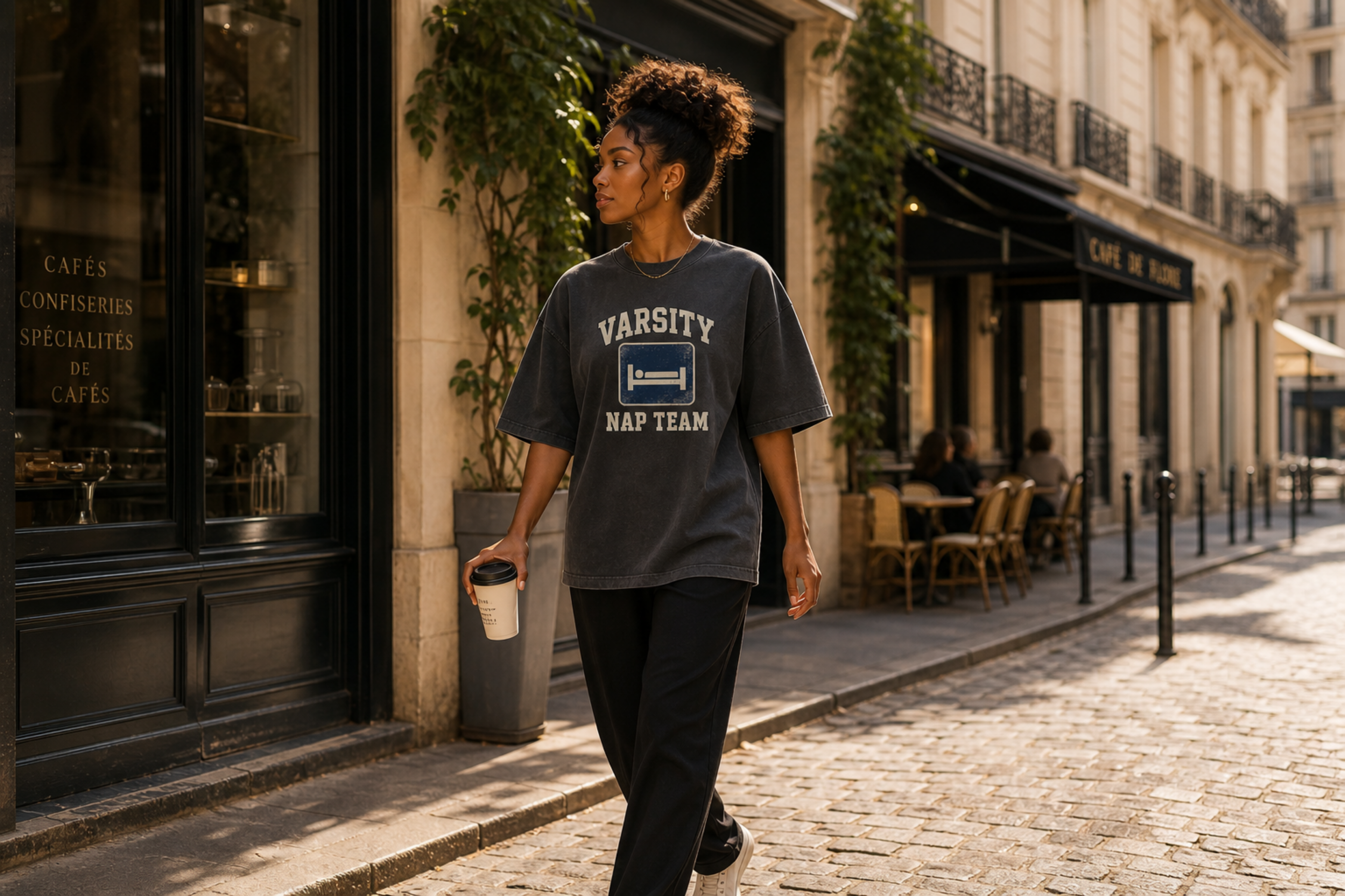 Varsity Nap Team - Boxy Tee