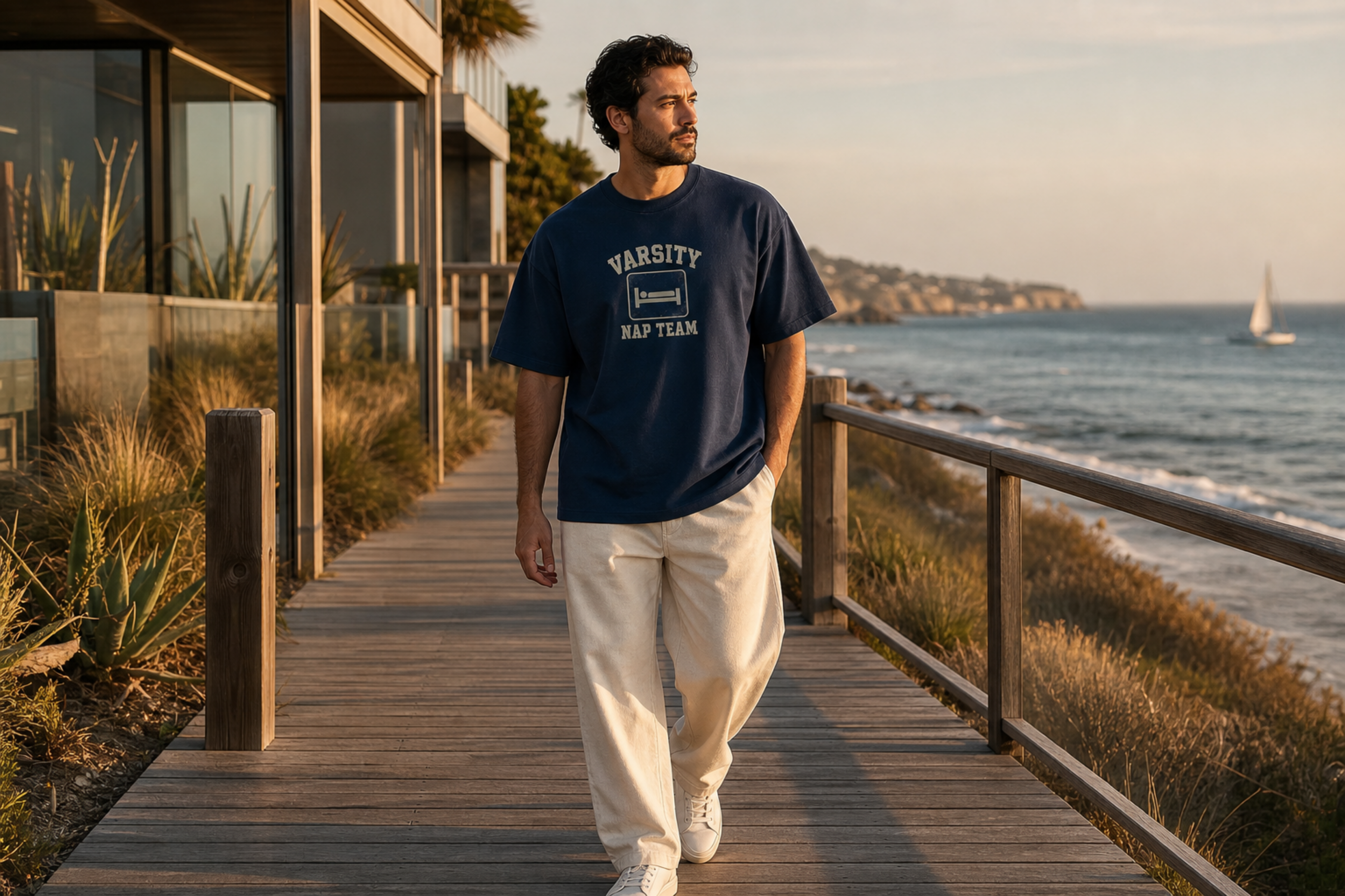 Varsity Nap Team - Boxy Tee