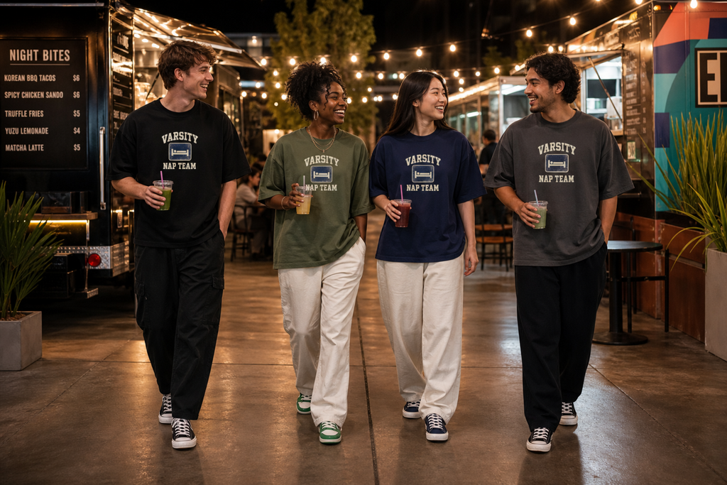Varsity Nap Team - Boxy Tee