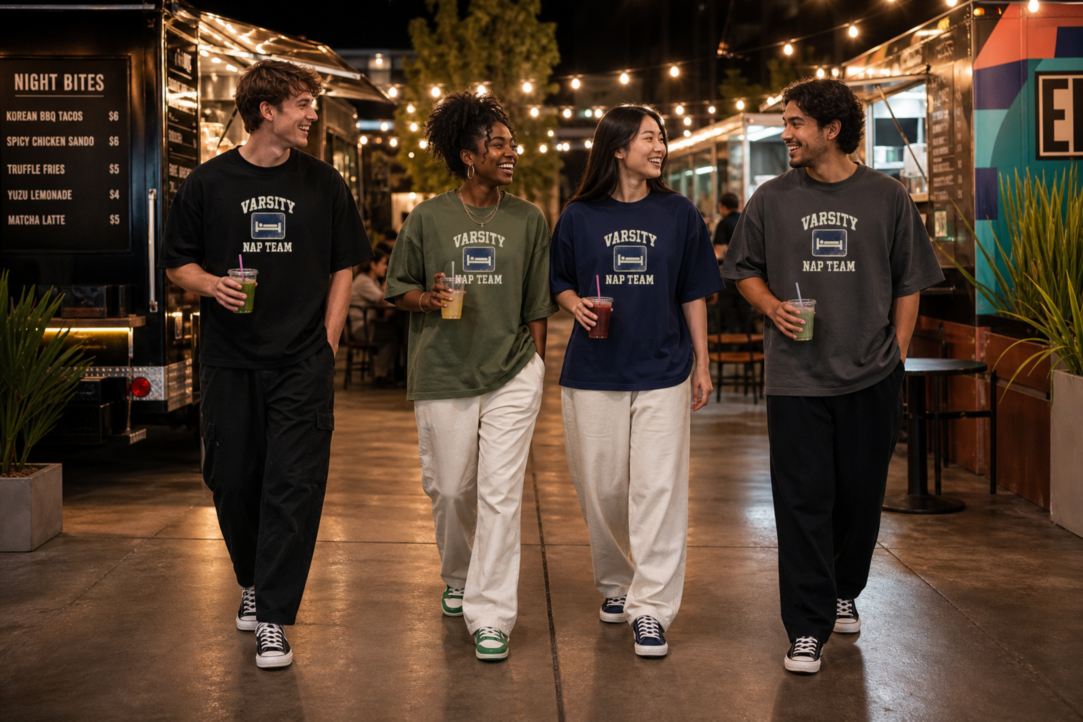 Varsity Nap Team - Boxy Tee