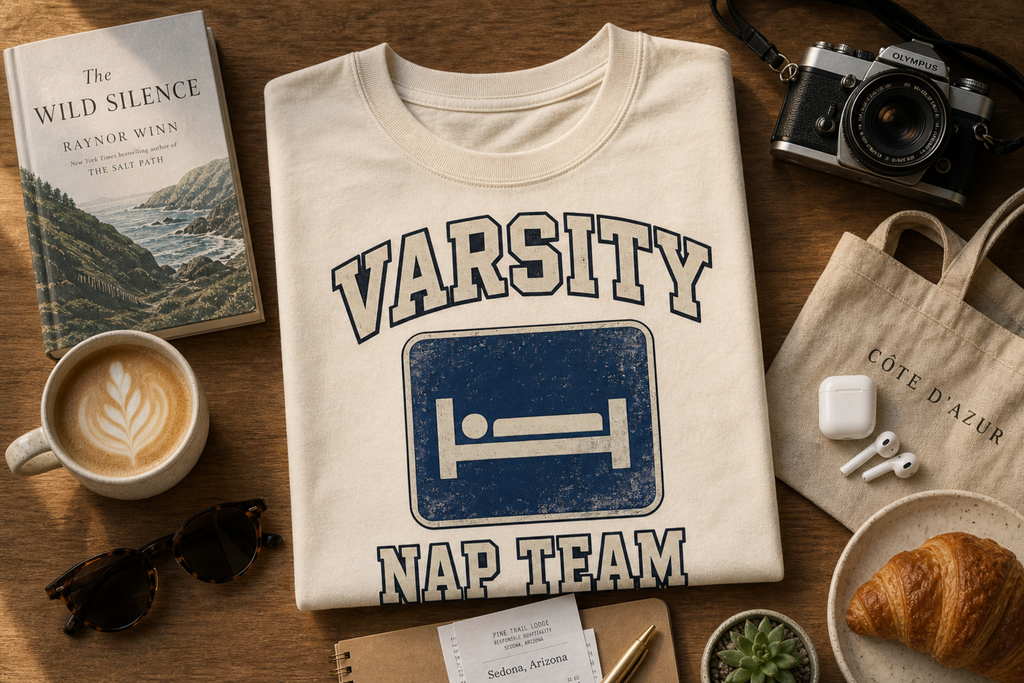 Varsity Nap Team - Crop Tee