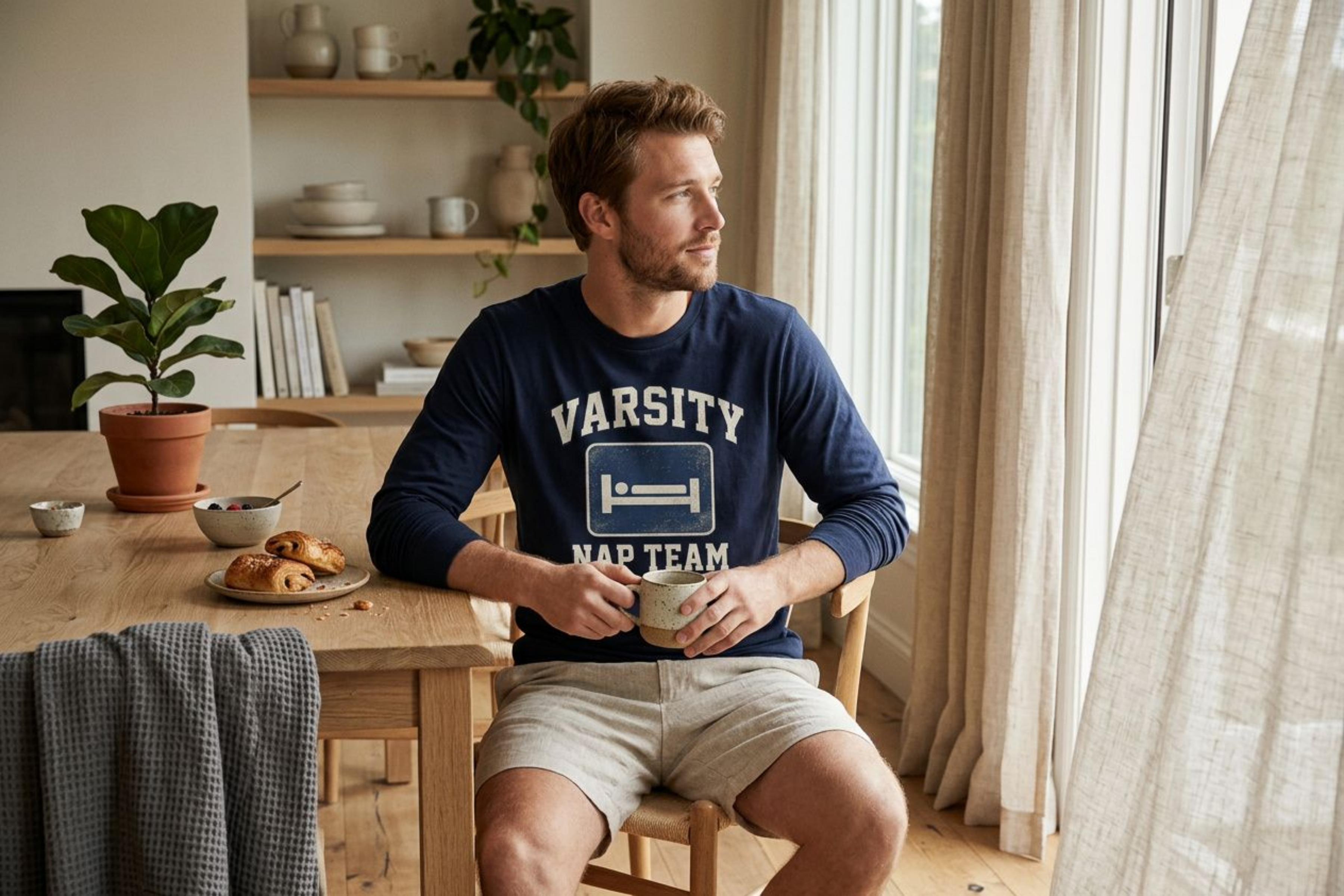 Varsity Nap Team - Long Sleeve Tee
